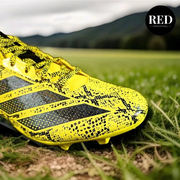 Adidas Adizero Electric II 7v7 Team Yellow Core Black IE3893 - Men\'s Size 11.5